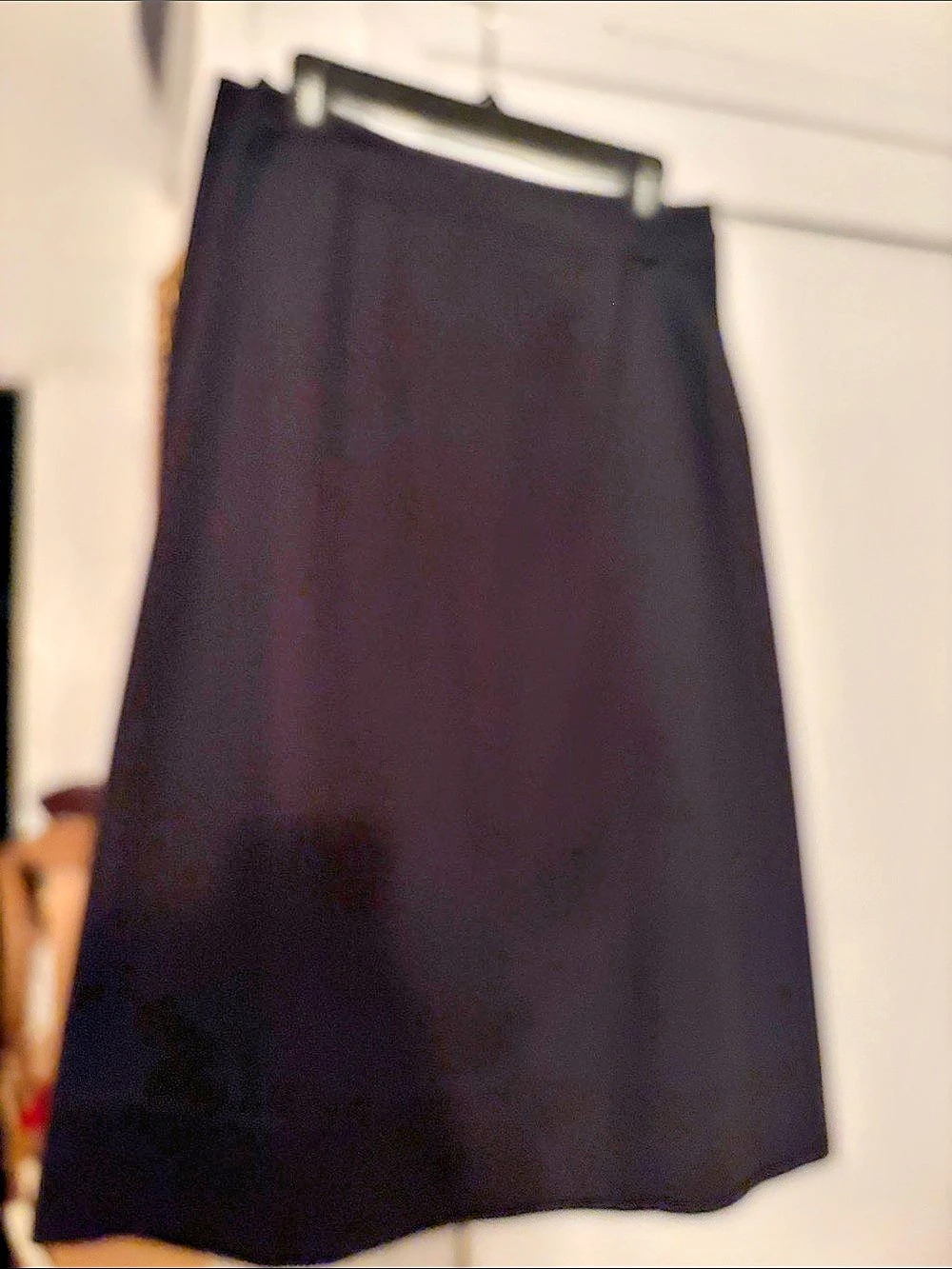 Black A-Line Skirt Like New Joseph Magen designer. Europe35